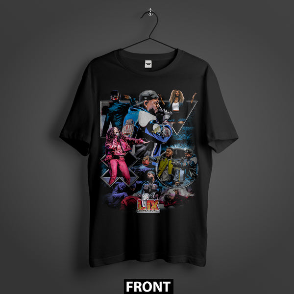 Kendrick Lamar Grammy & Super Bowl Tribute Double-Sided Premium T-Shirt (Unisex)