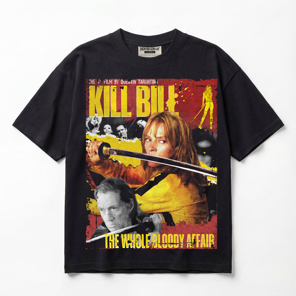 Kill Bill The Whole Bloody Affair Cult Classic Premium Oversized T-Shirt (Unisex)