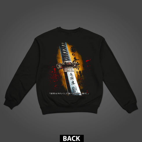 Kill Bill The Bride Hattori Hanzo Premium Double-Sided Sweatshirt (Unisex)