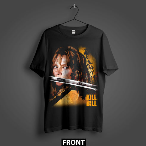 Kill Bill The Bride Hattori Hanzo Premium Oversized Double-Sided T-Shirt (Unisex)