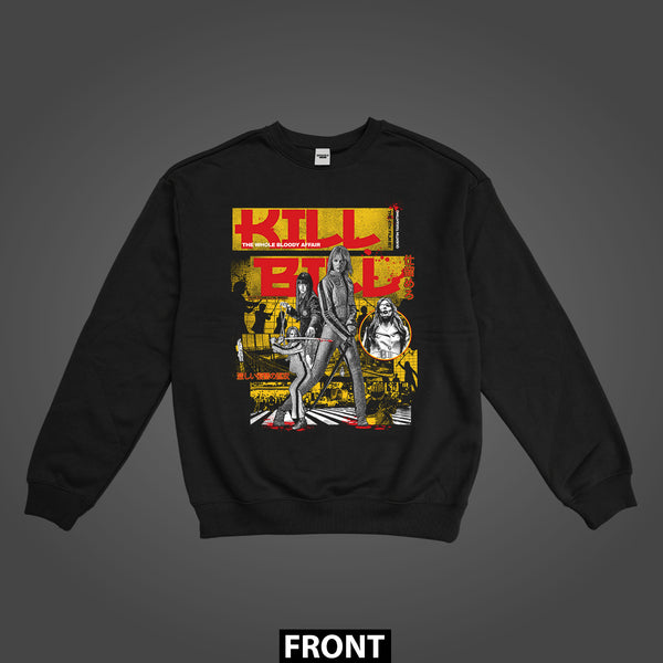Kill Bill The Whole Bloody Affair Premium Oversized Double-Sided Sweatshirt (Unisex)