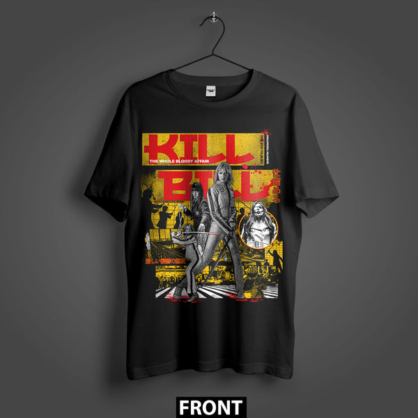 Kill Bill The Whole Bloody Affair Premium Oversized Double-Sided T-Shirt (Unisex)