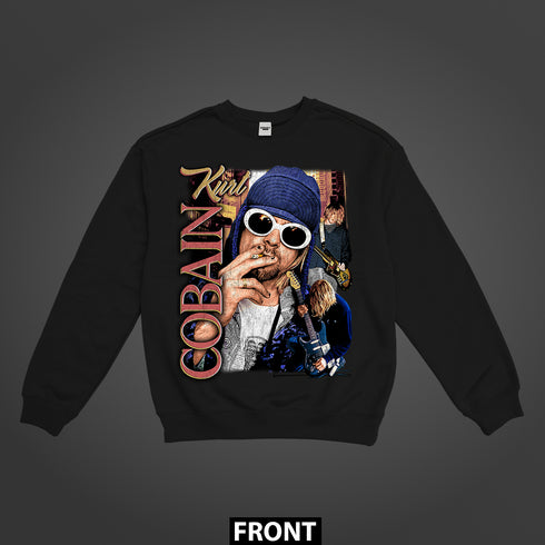 Kurt Cobain Grunge Icon Premium Sweatshirt (Unisex)