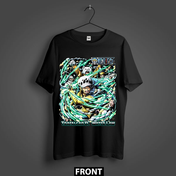 One Piece Trafalgar D. Water Law Surge of the Surgeon Premium Oversized T-Shirt (Unisex)