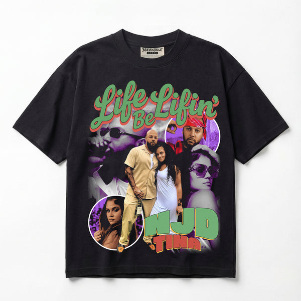 Life Be Lifin' Premium Oversized T-Shirt