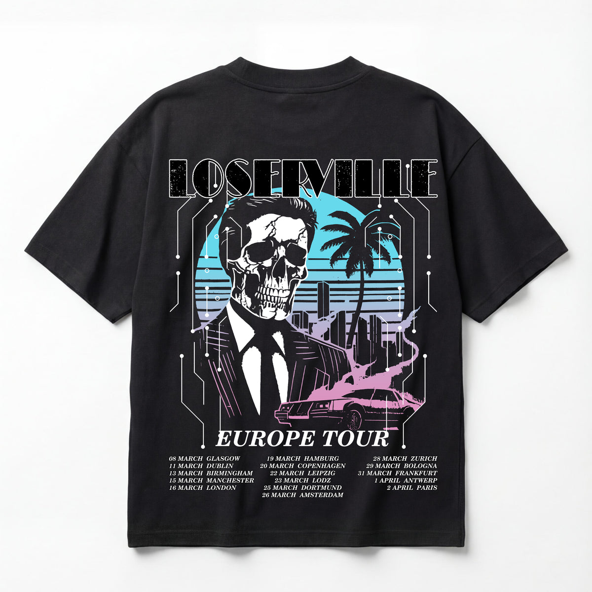 Limpbizkit Loserville Tour Premium Oversized Double-Sided T-Shirt
