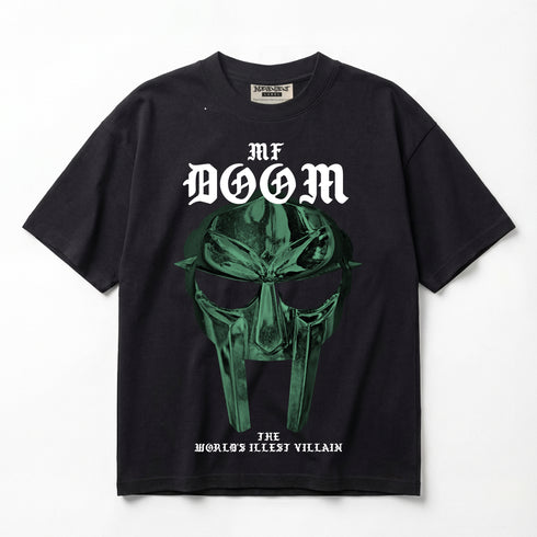 MF DOOM World's Illest Villain Premium Oversized T-Shirt (Unisex)