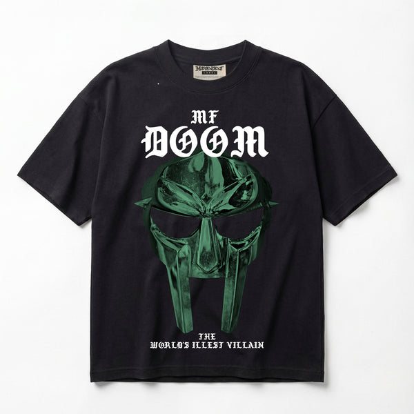 MF DOOM World's Illest Villain Premium Oversized T-Shirt (Unisex)