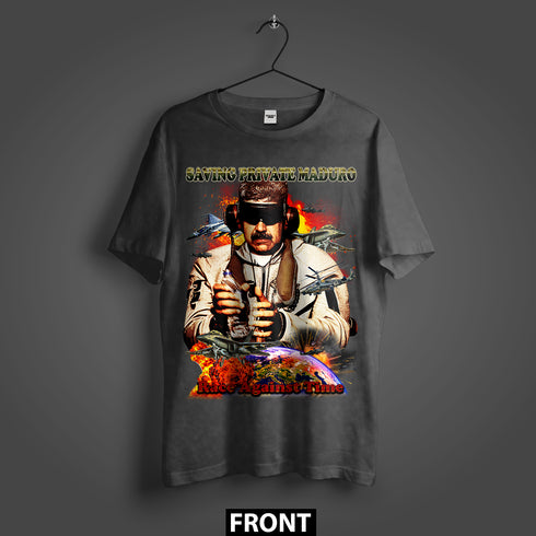 Saving Private Maduro Race Against Time Premium Oversized T-Shirt (Unisex)