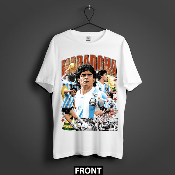 Diego Maradona 'El Pibe de Oro' Double-Sided Premium T-Shirt (Unisex)