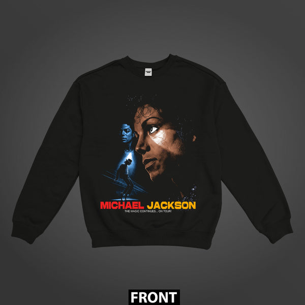 Michael Jackson King of Pop History World Tour Premium Double-Sided Sweatshirt (Unisex)