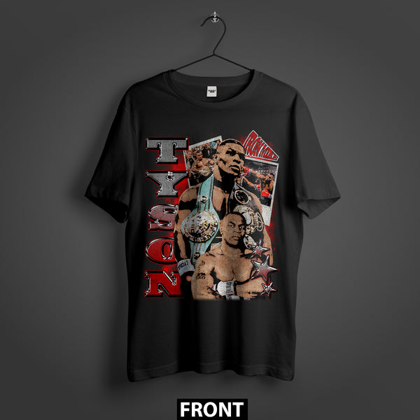 Iron Mike Tyson 'The Baddest Man' Retro Premium T-Shirt (Unisex)