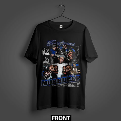 Mobb Deep Halfway Crooks Premium Oversized T-Shirt (Unisex)