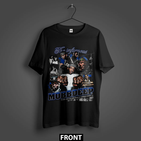 Mobb Deep Halfway Crooks Premium Oversized T-Shirt (Unisex)