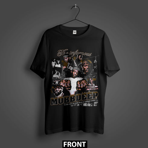 Mobb Deep Halfway Crooks Premium Oversized T-Shirt (Unisex)