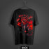 Itachi Uchiha Silent Power Premium Oversized Double-Sided T-Shirt (Unisex)