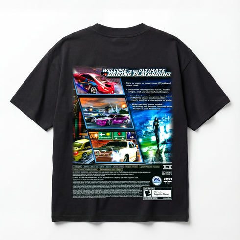 Need for Speed Underground 2 Premium Oversized Double-Sided T-Shirt