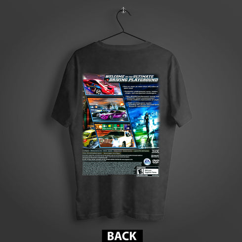 Need for Speed Underground 2 Premium Oversized Double-Sided T-Shirt