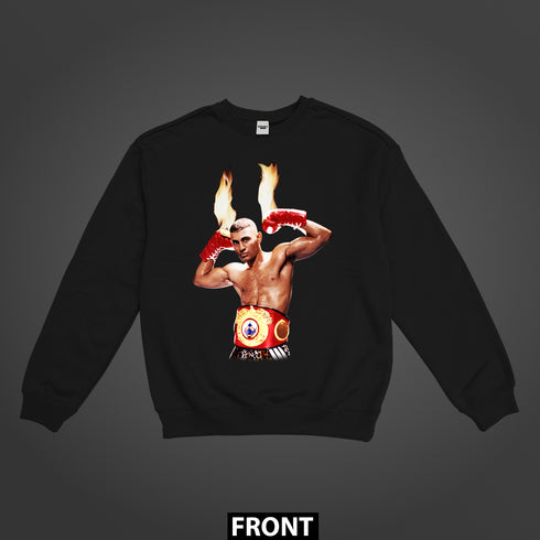 Prince Naseem Fire Fists Premium Sweatshirt (Unisex)