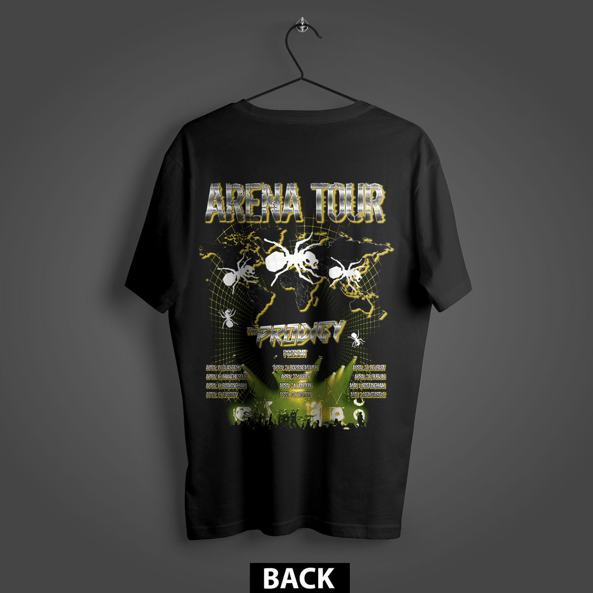 The Prodigy World Tour Mayhem 2025 Premium Oversized Double-Sided