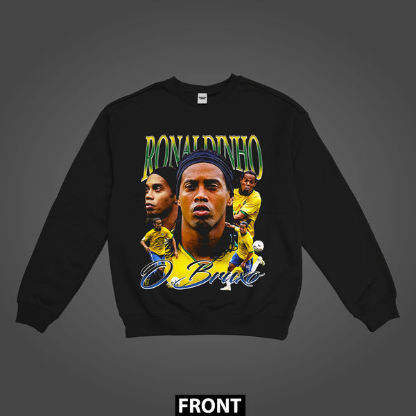 Ronaldinho O Bruxo Brazil Premium Sweatshirt (Unisex)