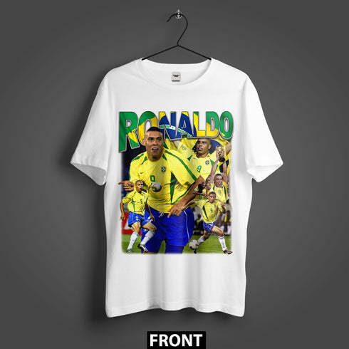 Ronaldo Nazário R9 Brazil Premium Oversized T-Shirt (Unisex)