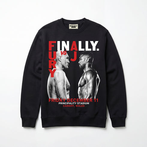 Tyson Fury vs. Anthony Joshua Cardiff Edition Premium Sweatshirt (Unisex)
