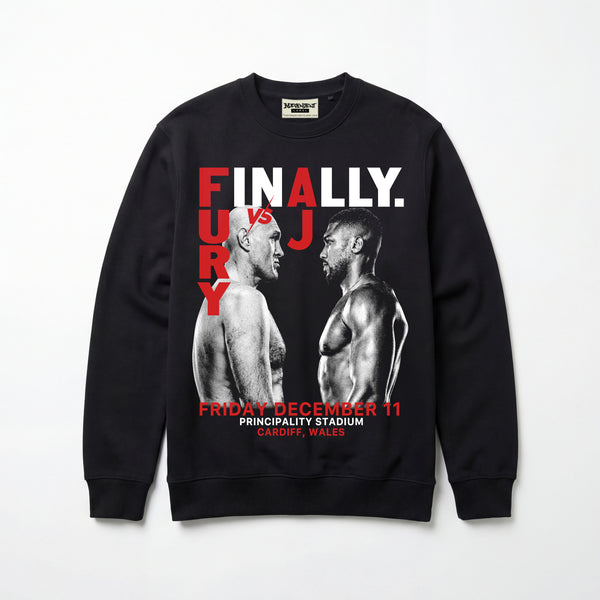 Tyson Fury vs. Anthony Joshua Cardiff Edition Premium Sweatshirt (Unisex)