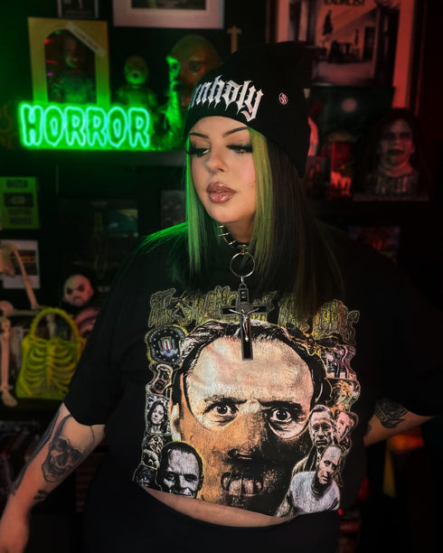 The Silence of the Lambs Quid Pro Quo JHorror87 Exclusive Premium Oversized T-Shirt (Unisex)