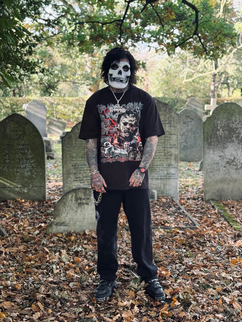 The Texas Chainsaw Massacre Who Will Survive JHorror87 Exclusive Premium Oversized T-Shirt (Unisex)
