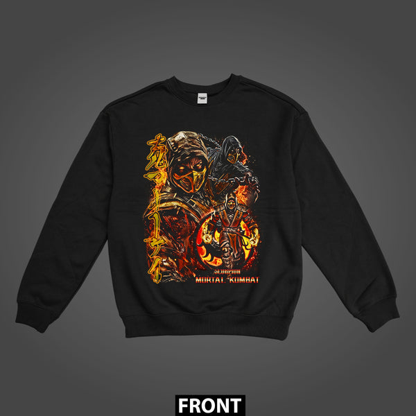 Scorpion Mortal Kombat Fire & Fury Premium Sweatshirt (Unisex)