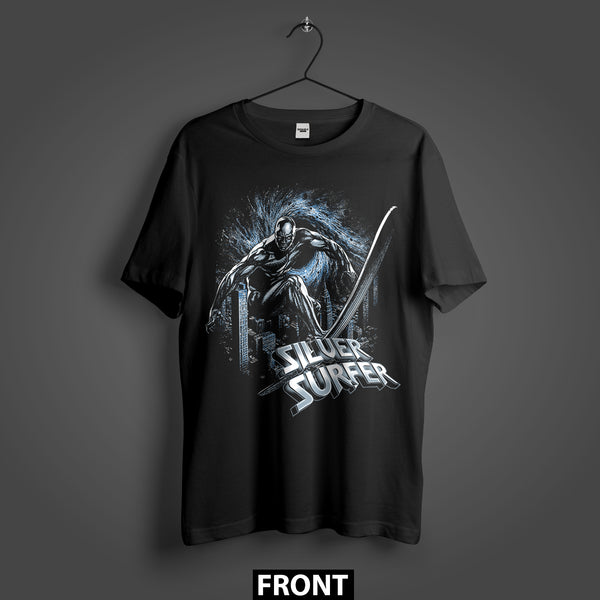 Silver Surfer Cosmic Sentinel Premium Oversized T-Shirt (Unisex)