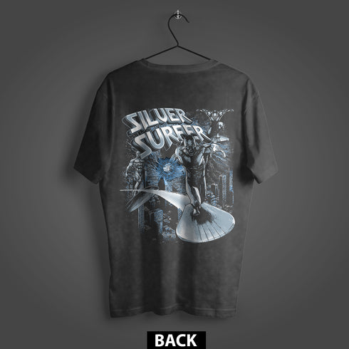 Silver Surfer Cosmic Sentinel Premium Oversized T-Shirt (Unisex)