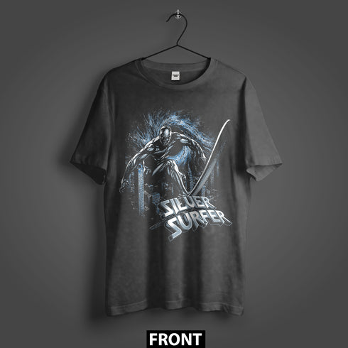 Silver Surfer Cosmic Sentinel Premium Oversized T-Shirt (Unisex)