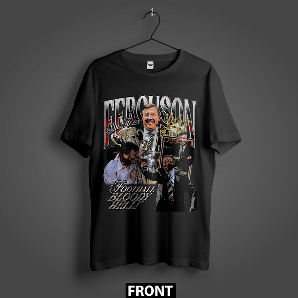 Sir Alex Ferguson 'Legacy of Greatness' Premium Oversized T-Shirt (Unisex)