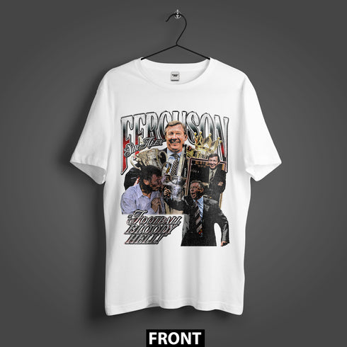 Sir Alex Ferguson Legacy of Greatness Premium Oversized T-Shirt (Unisex)