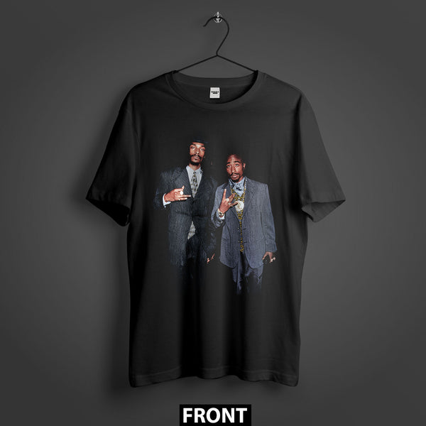 Snoop Dogg & Tupac Shakur MTV VMA Award Night 1996 Premium Oversized T-Shirt (Unisex)