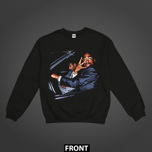 Snoop Dogg & Tupac Shakur 1996 VMA Night Premium Oversized Sweatshirt (Unisex)