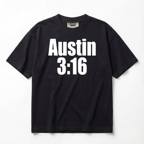 Stone Cold Austin 3:16 Vintage Premium Oversized Double-Sided T-Shirt (Unisex)