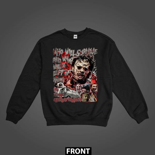The Texas Chainsaw Massacre Who Will Survive JHorror87 Exclusive Sweatshirt (Unisex)