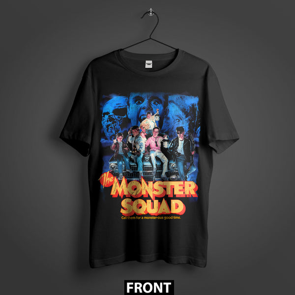 The Monster Squad Monster-ous Good Time Double-Sided T-Shirt (Unisex)