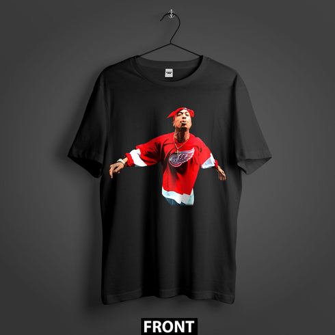 Tupac Shakur Red Wings ’94 Premium Oversized T-Shirt (Unisex)