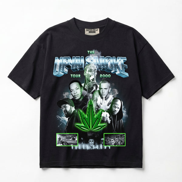 Up in Smoke Tour 2000 Legends of Hip-Hop Premium Oversized Double-Sided T-Shirt (Unisex)