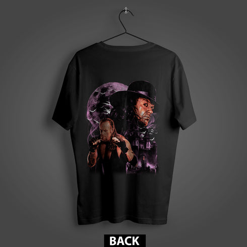 The Undertaker Dark Grave Double-Sided Premium Oversized T-Shirt (Unisex)