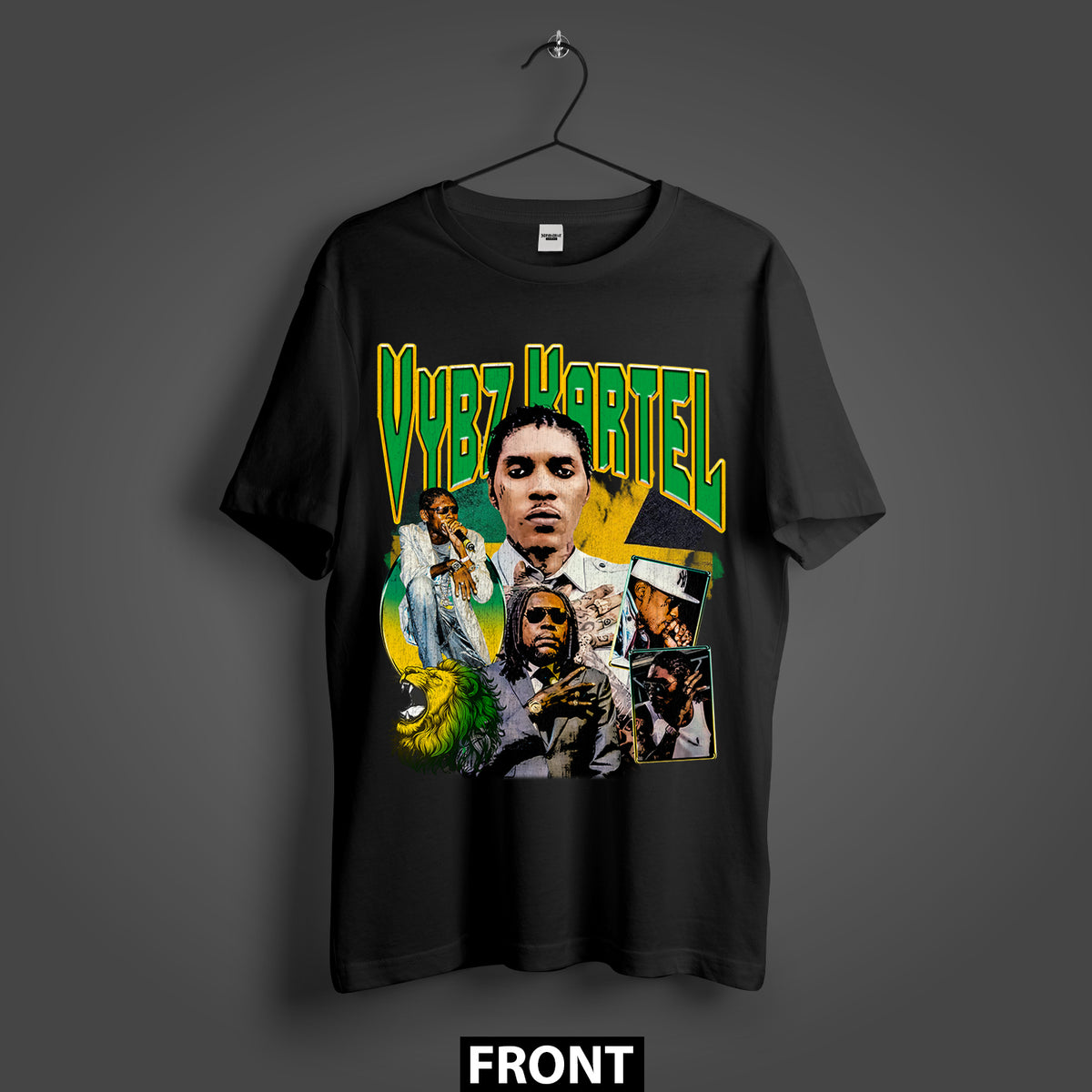 Vybz Kartel Dancehall Icon Premium Oversized T-Shirt (Unisex