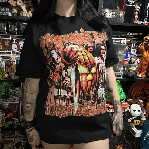 Halloween The Night He Came Home JHorror87 Exclusive Premium Oversized T-Shirt (Unisex)