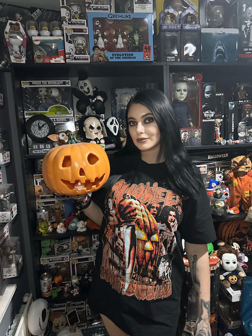 Halloween The Night He Came Home JHorror87 Exclusive Premium Oversized T-Shirt (Unisex)
