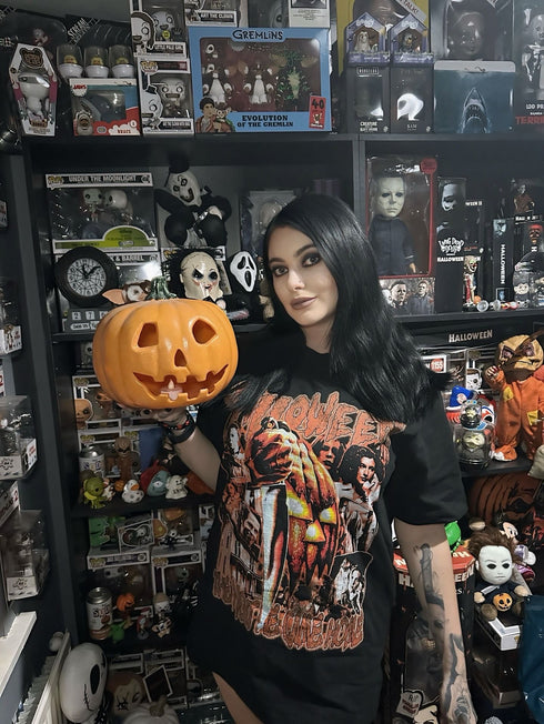 Halloween The Night He Came Home JHorror87 Exclusive Premium Oversized T-Shirt (Unisex)