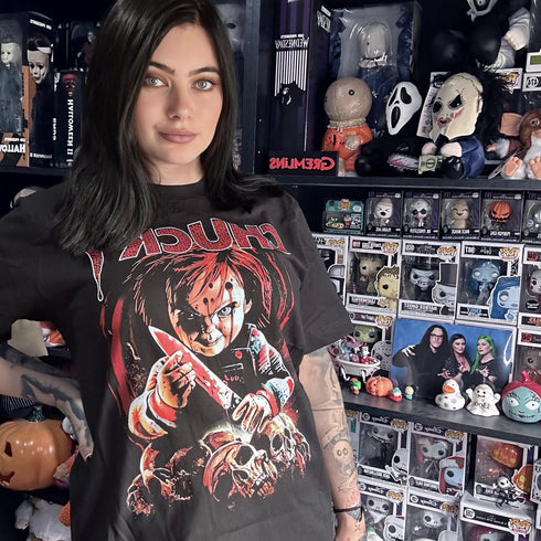 Chucky Child's Play Premium Oversized Double-Sided T-Shirt (Unisex)