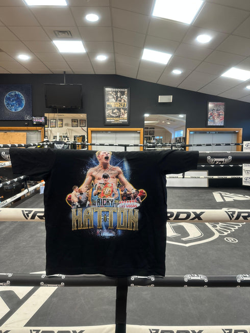 Ricky Hatton The Hitman Hatton Legacy Premium Oversized Double-Sided T-Shirt (Unisex)